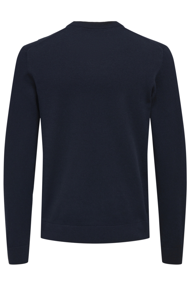 ONSREX LIFE REG 12 CREW KNIT 22024080 DARK SAPPHIRE